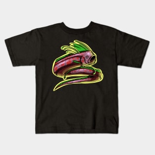 Regalecidae Rad sea serpent dragon design color variant A Kids T-Shirt